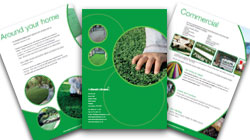 Synthetic grass brochure