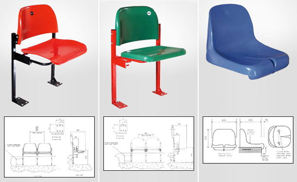 Spectator seating designs